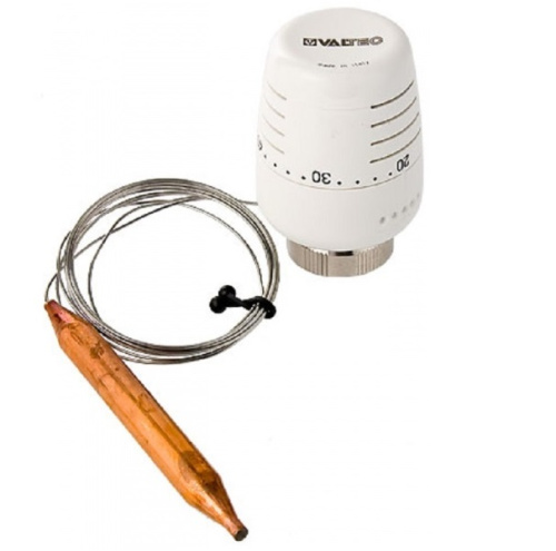 Термоголовка с выносным погружным датчиком (диап. Регул-ки 20-60С) 2м.
