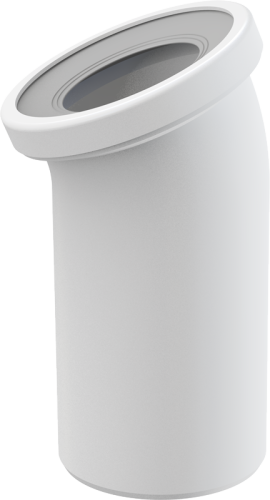 Колено Alcaplast для унитаза 22° A90-22