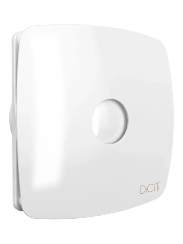 Вентилятор осевой вытяжной с обратным клапаном D 100 DiCiTi RIO 4C