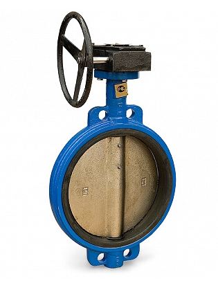 Затвор межфланцевый 300 поворотный дисковый