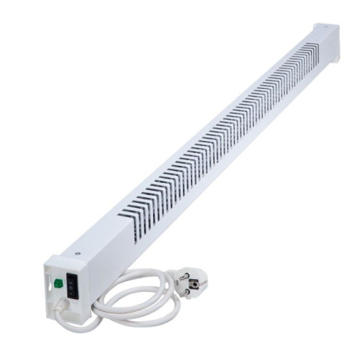 Плинтусный обогреватель Бриз Фиксированный БК200Ф Белый, Левый