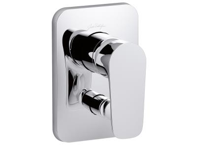 Смеситель для скрытого монтажа Jacob Delafon AlEo E98717-CP Хром, с переключателем на 2 выхода, неполный комплект