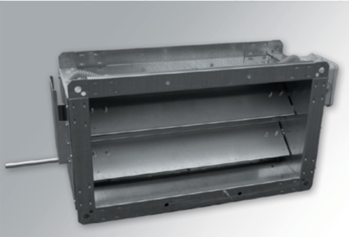 Воздушный клапан с подогревом СВК-НС 500*300У