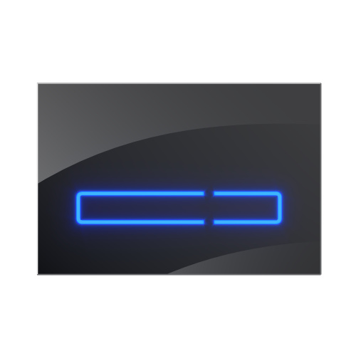 Кнопка для инсталляции сенсорная Am.Pm Touchless Pro I0450A38 бесконтактная, стекло, черный