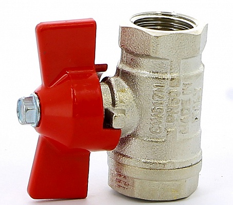 Кран шаровой 3/8"В ручка бабочка ITAP Ideal 092 3/8'