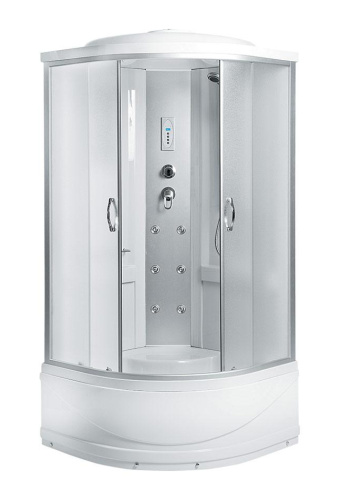 Душевая кабина 90x90 Erlit Comfort ER2509TP-C3 гидромассаж, глубокий поддон