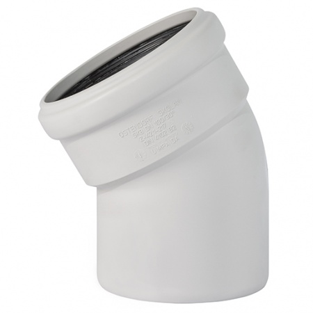 Отвод 110x30° SKB Ostendorf Skolan Safe бесшумная канализация