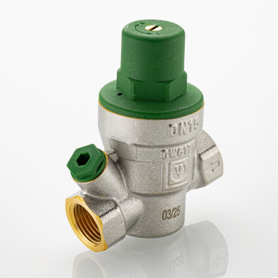 Редуктор давления Valtec 1" мембранный регулируемый, с повышенным расходом VT.089.NH.06