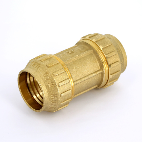 Муфта Tiemme 63x63 латунь для ПНД 3400015