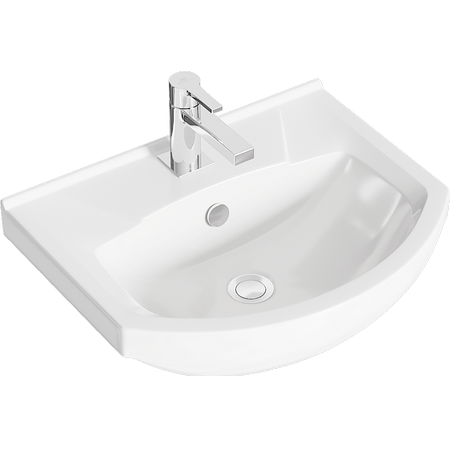 Тумба с умывальником AQWELLA Allegro 50 Белый Agr.01.05/2