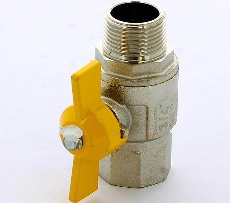 Кран шаровой 3/4"ВН для газа, ручка бабочка ITAP London 069 3/4'