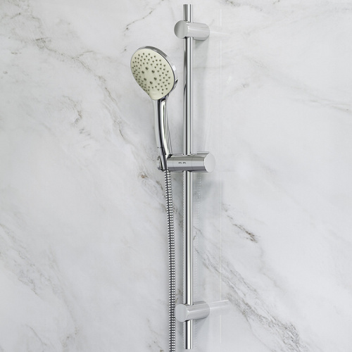Душевой комплект Am.Pm Gem F0190100 хром: лейка 3 режима 110 мм, штанга 700 мм, шланг 1750 мм
