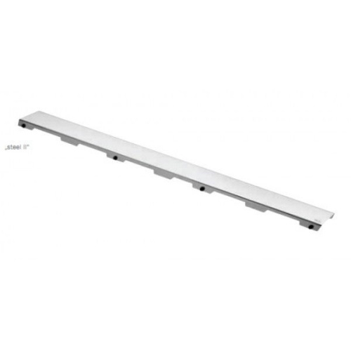 Решетка душевого лотка TECEsteel II 800 мм, полированная нержавейка 600883