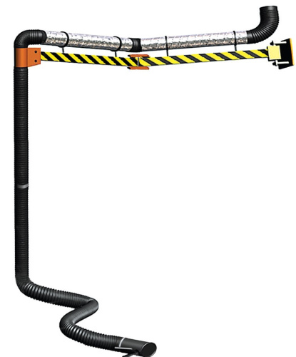 Консольное УВГ Краб 3 консоль L=3 м, шланг DN125 до 70°C