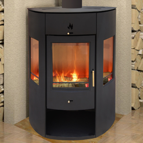 Печь-камин Мета «Енисей-2», 11 кВт