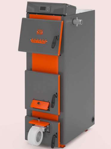 Котел твердотопливный 42кВт Теплодар КУППЕР ПРО ТУРБО-42