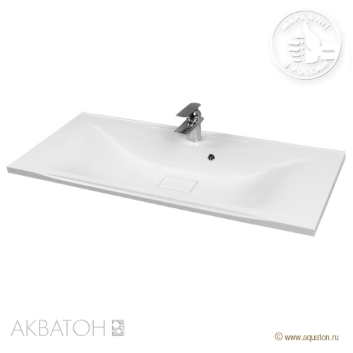 Раковина Акватон ПРЕМЬЕР М 1200 мебельная 1A70483KPR010