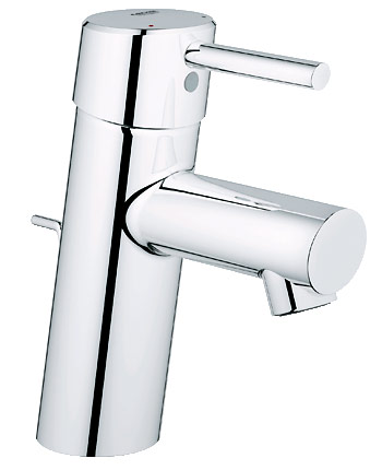 Смеситель для раковины Grohe Concetto 32204001 хром, донный клапан