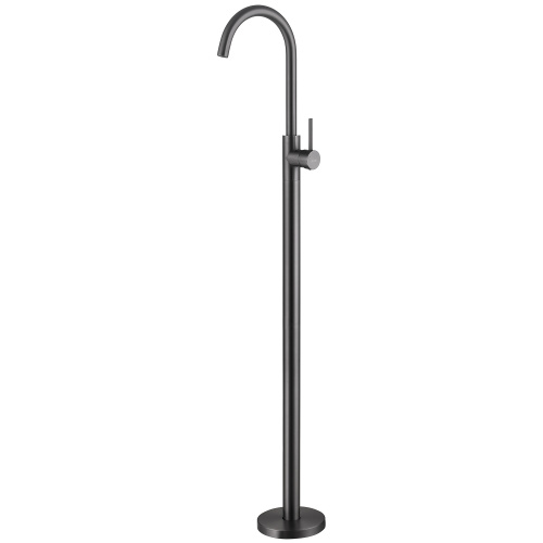 Смеситель для раковины ABBER Wasser Kreis AF8141NG напольный, никель