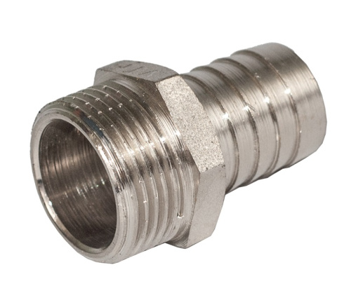 Штуцер Stout 1/2"Нx12мм никелированный SFT-0067-001212