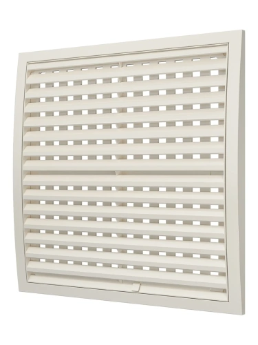 3535РРПН Ivory, Решетка наружная ASA вентиляционная регулируемая 350х350
