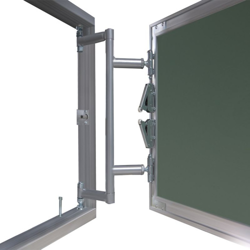 Нажимной люк под плитку 300x500 мм Revizor АКЛ Алюклик Стандарт