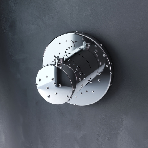 Запирающий вентиль Am.Pm F0800200 монтируемый в стену, хром