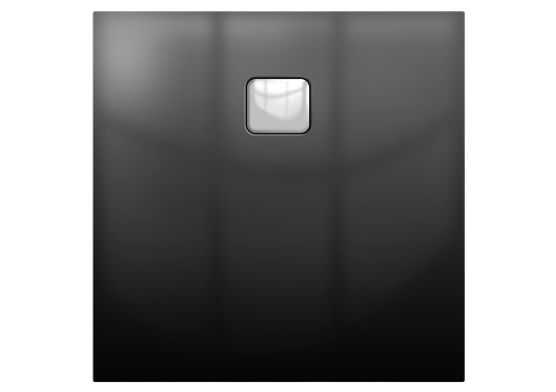 Душевой поддон 90x90 Riho BASEL 412 DC22160 черный глянец, квадратный, акриловый