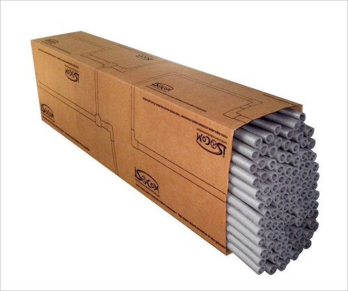 Теплоизоляция для труб Изоком ППИ-ОТ 22/9-2 м серый