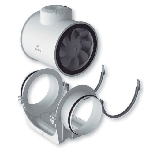 Канальный вентилятор Soler&Palau TD EVO-125 VAR низкопрофильный