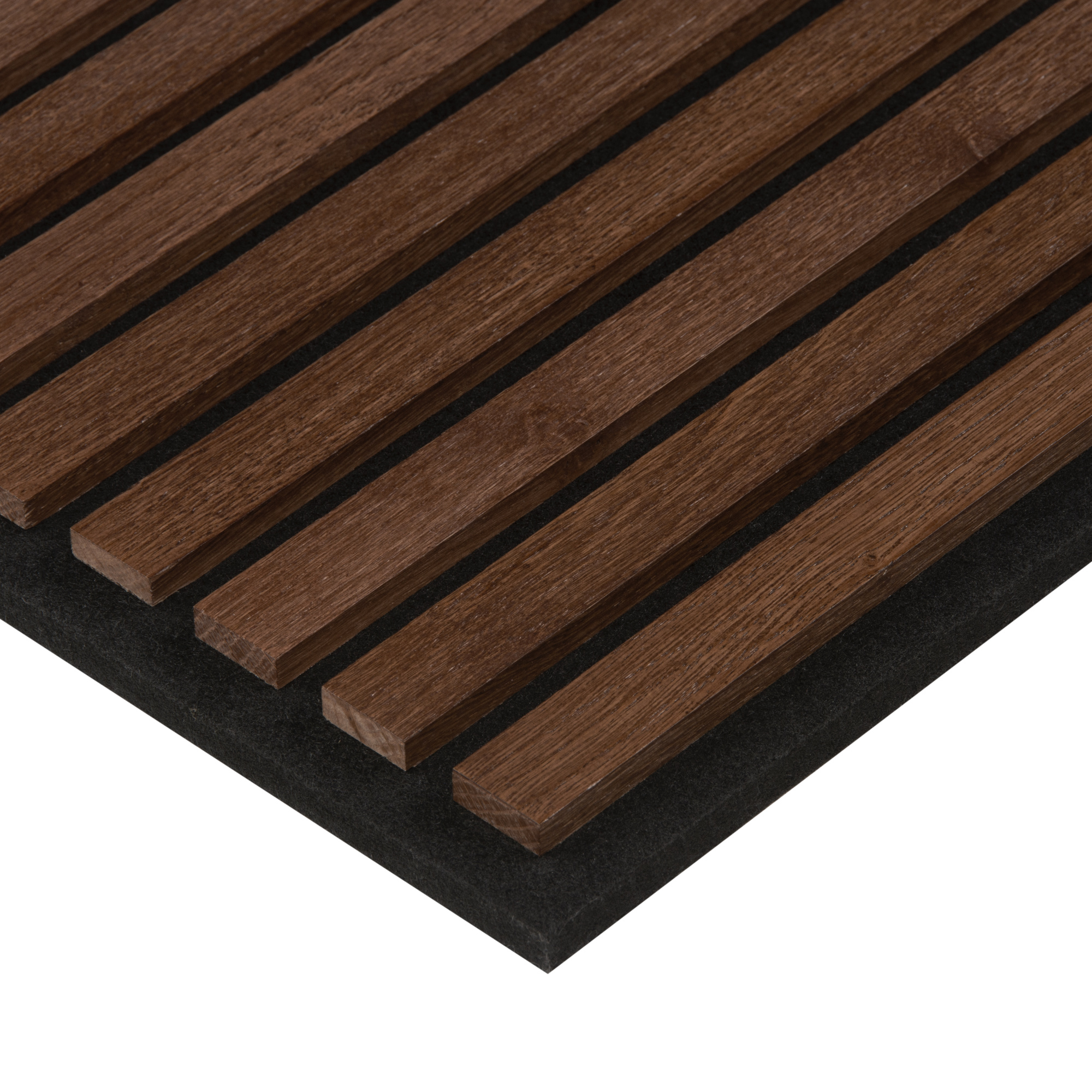 Акустическая панель Phoenix Dark 600x600 массив дуба