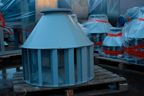 Крышный вентилятор ВКР № 3,55 эл.дв. 0,55/1500 об/мин