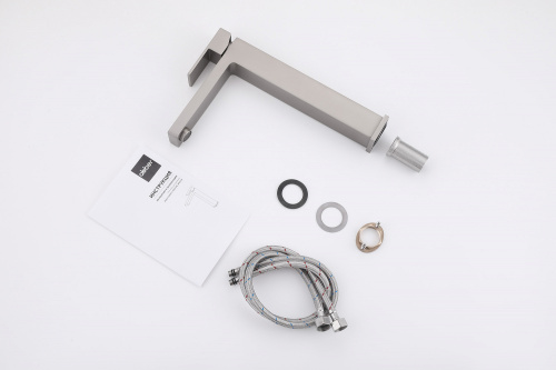 Смеситель для раковины ABBER Daheim AF8211SP сатин