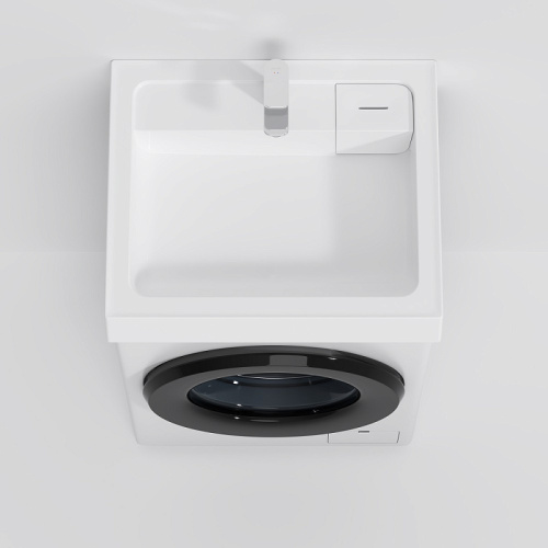 Раковина над стиральной машиной 60 Am.Pm X-Joy M85AWCC0602WG белый, литой мрамор