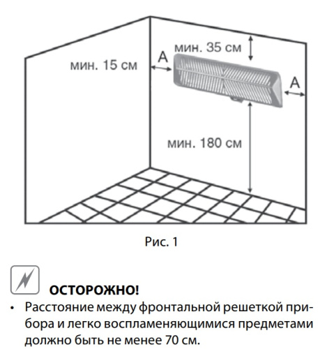 Инфракрасный ламповый обогреватель BALLU BIH-LW2-1.5