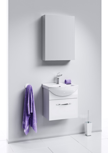 Тумба с умывальником AQWELLA Allegro 50 Белый Agr.01.05/1