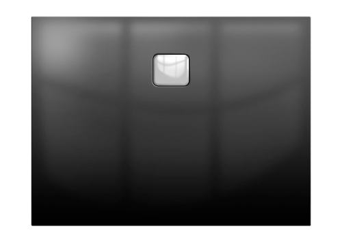 Душевой поддон 100x90 Riho BASEL 414 DC24160 черный глянец, прямоугольный, акриловый
