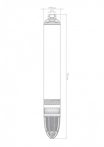Погружной насос Джилекс скважинный ВОДОМЕТ 55/50 БК ок 5537