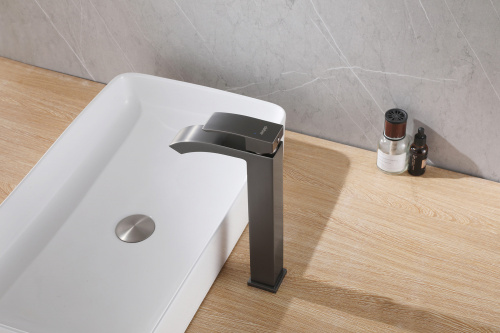 Смеситель для раковины ABBER Wasserfall AF8611NG никель