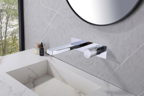 Смеситель для раковины ABBER Rund AF8712 скрытого монтажа, хром