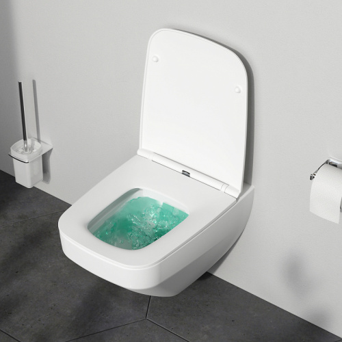 Подвесной унитаз Am.Pm Inspire V2.0 C50A1700MWSC белый матовый, FlashClean безободковый с сиденьем микролифт