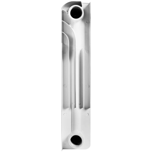 Биметаллический радиатор Rommer Profi Bm 350 - 12 секций, боковое, белый RAL9016