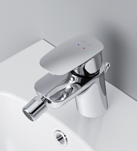 Смеситель для биде Am.Pm Spirit V2.1 F71A83100 хром, донный клапан