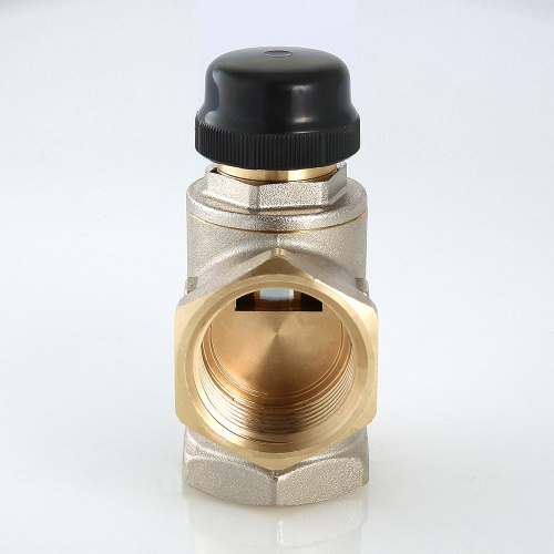 Клапан трехходовый смесительный 1" Valtec (с центральным смешиванием)