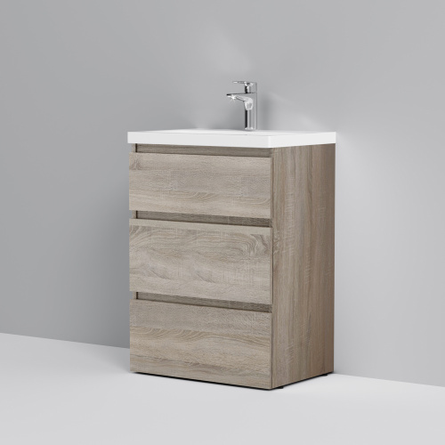 База под раковину напольная AM.PM Gem S светлый дуб M91FSX0602OF