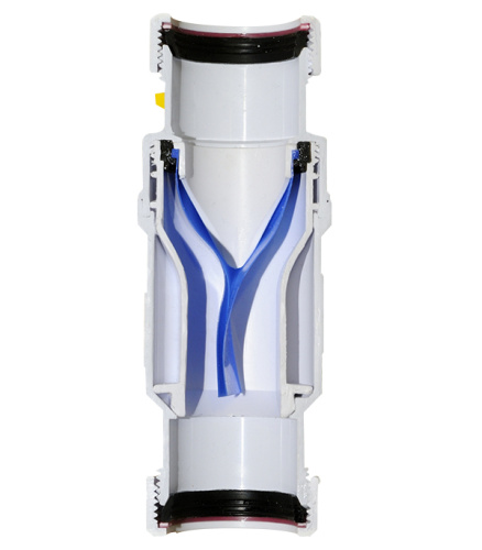 Сливной клапан McAlpine MACVALVE с сухим сифоном 50х50, обжим/обжим, MRNRV50С