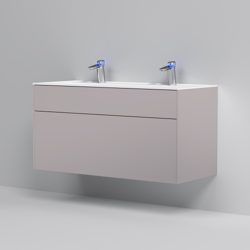 База под раковину подвесная AM.PM Inspire 2.0 элегантный серый матовый M50AFHX1203EGM