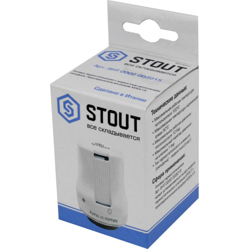 Головка термостатическая Stout жидкостная M30x1,5 SHT 0002 003015