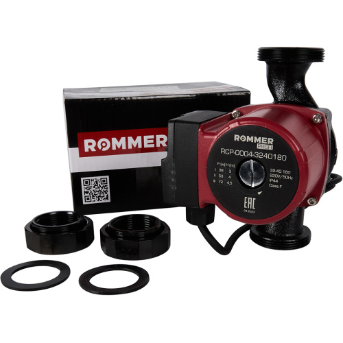 Циркуляционный насос Rommer PROFI 32/40-180 мм, до 62 л./мин.