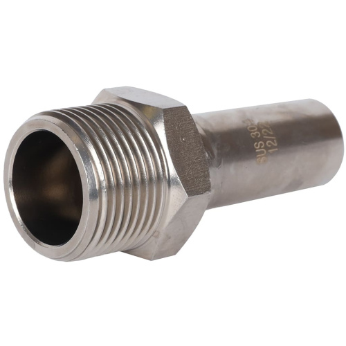 Вставка переходная НПр-НР 18x3/4" пресс, нержавеющая сталь Rommer